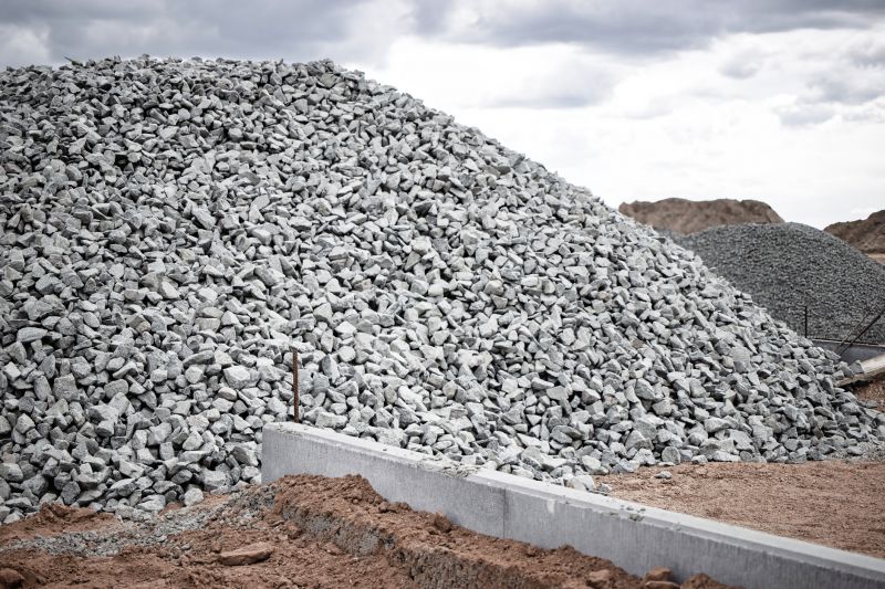 Bulk Gravel Stockpile